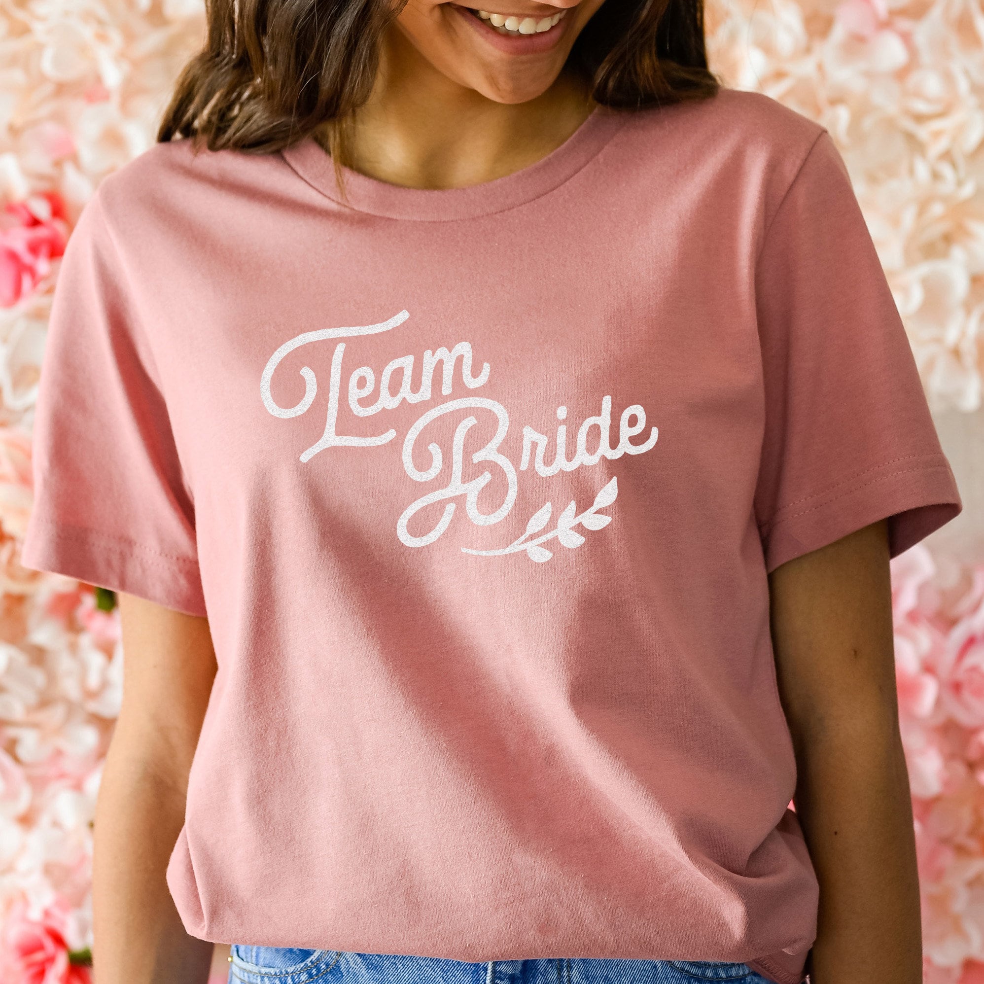 Team Bride T Shirt Wedding Party Tees 