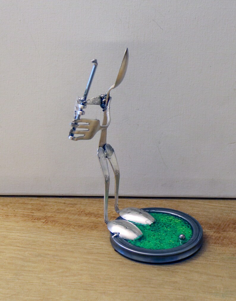 Golfing Metal Sculpture. the Golf Player. Golfer Art. the Golf Etsy