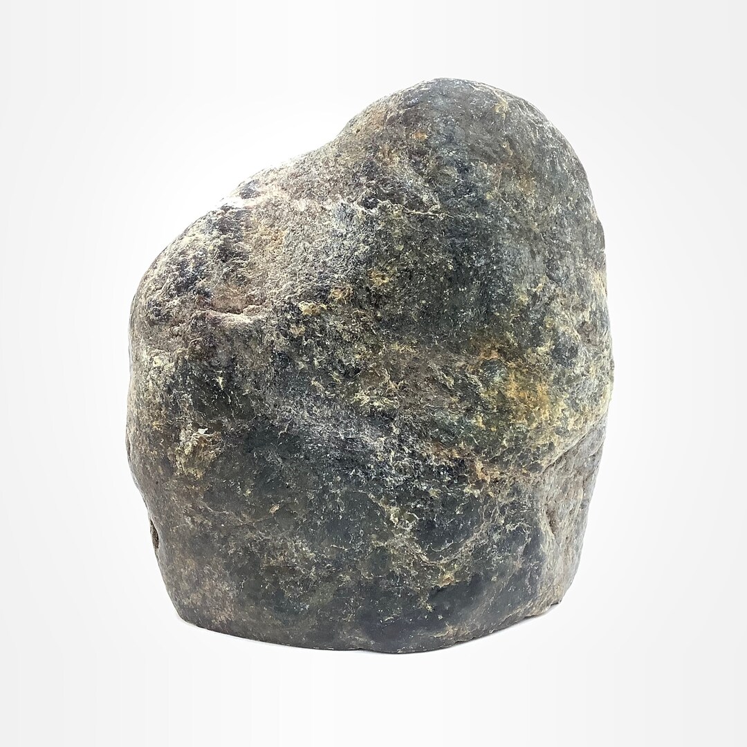 Six Rivers Jade Big Sur Jade Mountain, Green Ocean Polished Nephrite Gem Stone Cut ...