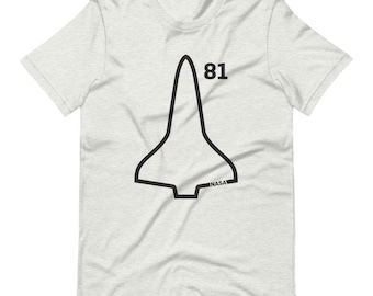 Space Shuttle 1981 Short-Sleeve Unisex T-Shirt