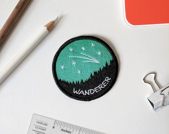 Forest Space Wanderer Embroidered Patch 1st Edition