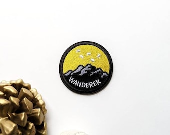 Carl Sagan Space Wanderer Embroidered Patch