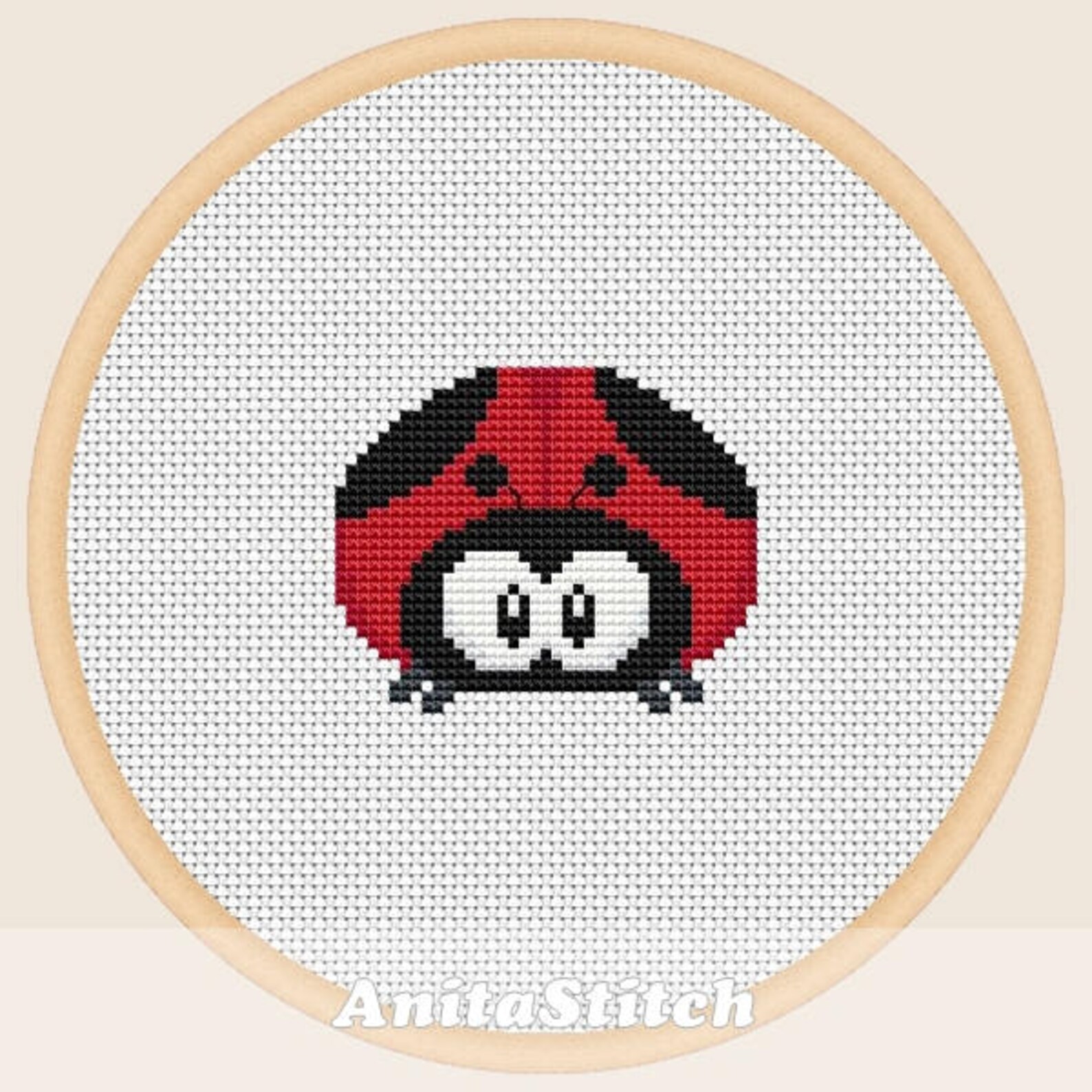 Ladybug Cross stitch pattern Etsy