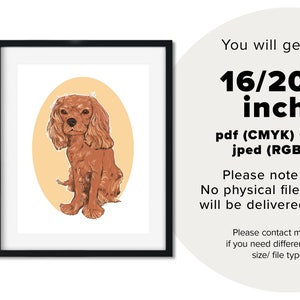 Custom digital pet portrait Custom line dog portrait custom pet drawing from photo minimalist cat drawing illustration image 6