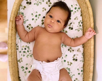 moses basket sheet set