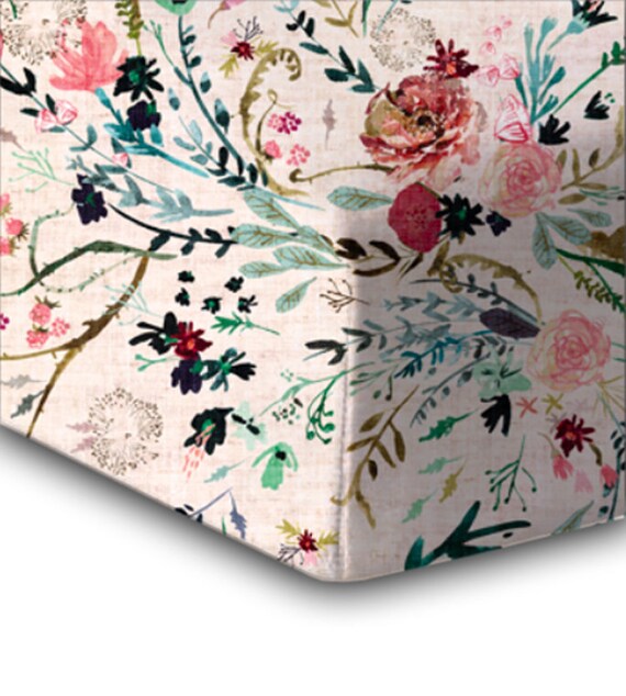 floral cot sheets nz