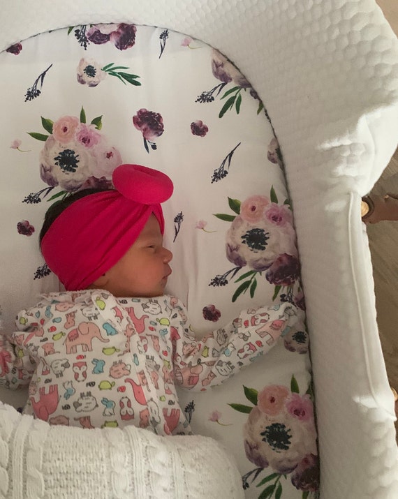 floral moses basket sheets