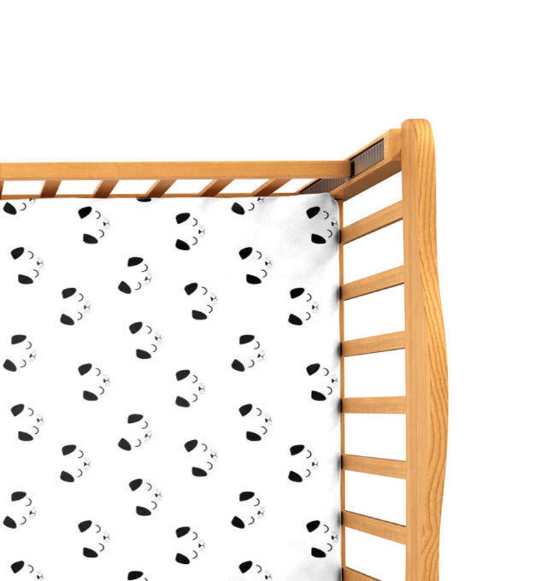 Sleepy Pup Crib Sheet. Baby Bedding. Fitted Crib Sheet. Crib Etsy