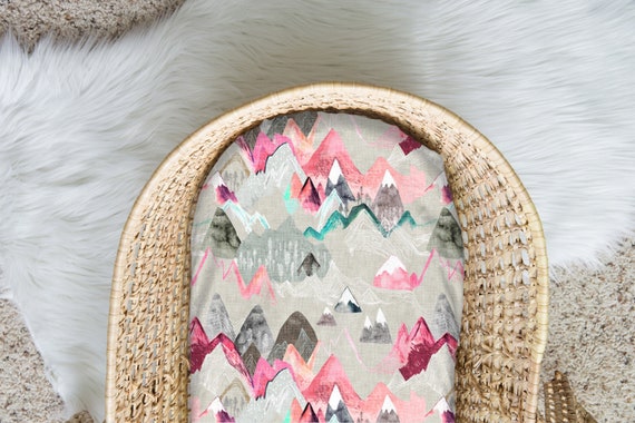 moses basket sheets girl