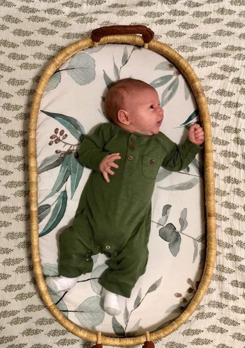 Olive Tree Changing Basket Sheet. Changing Pad Cover. Organic Etsy