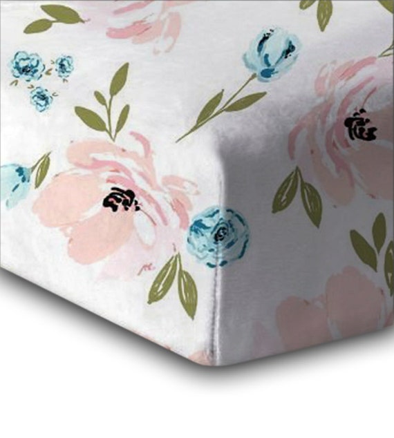 baby girl fitted crib sheets
