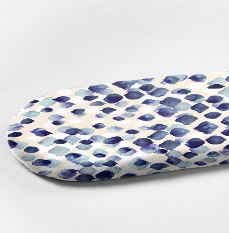 Indigo Gems Moses Basket Sheet. Sheet Watercolor. Etsy