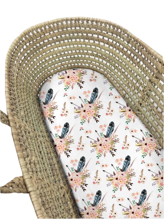 butterfly moses basket