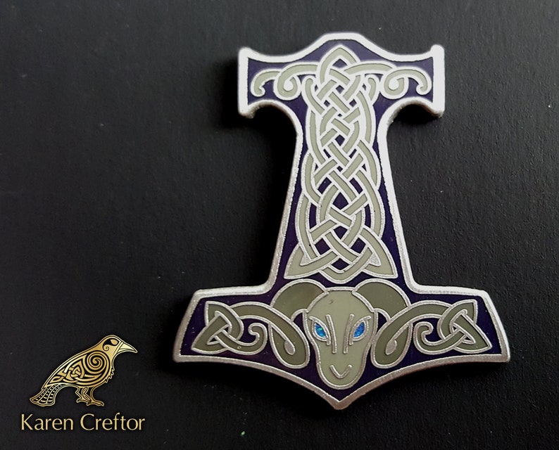 Mr.Piercing Cross Lapel Pin