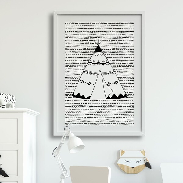 Teepee Nursery Etsy