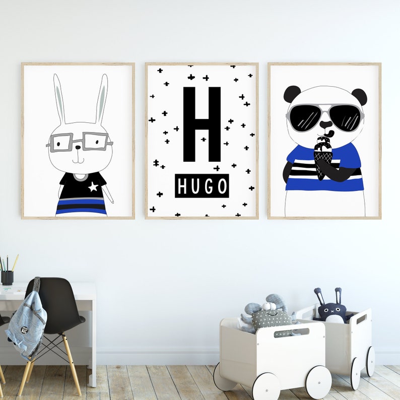 Nursery Prints Nursery Decor Nursery Wall Art Baby Boy Etsy