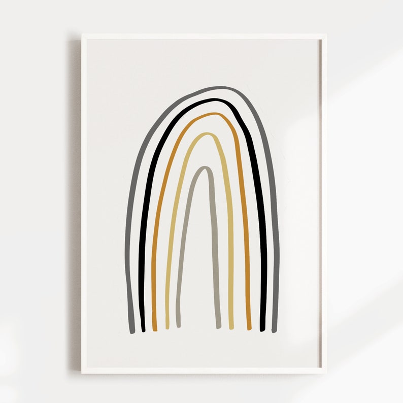 Set of 3 Prints Play Construction Vehichle Wall Art Scandi Rainbow Print Nursery Prints Boys Room Decor Kids Wall Art New Baby Gift