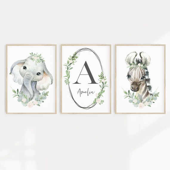 nursery artwork girl