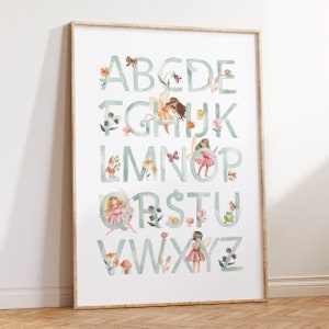 Fairy Alphabet Print