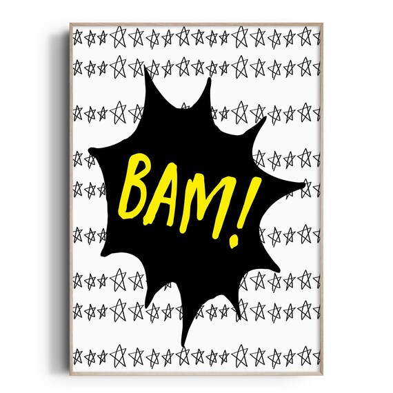 Superhero Wall Art, Superhero Nursery Prints, Boys Room Decor, Kids Wall Art, Nursery Art, Boys Room Decor, Kids Poster, Nursery Prints Boy