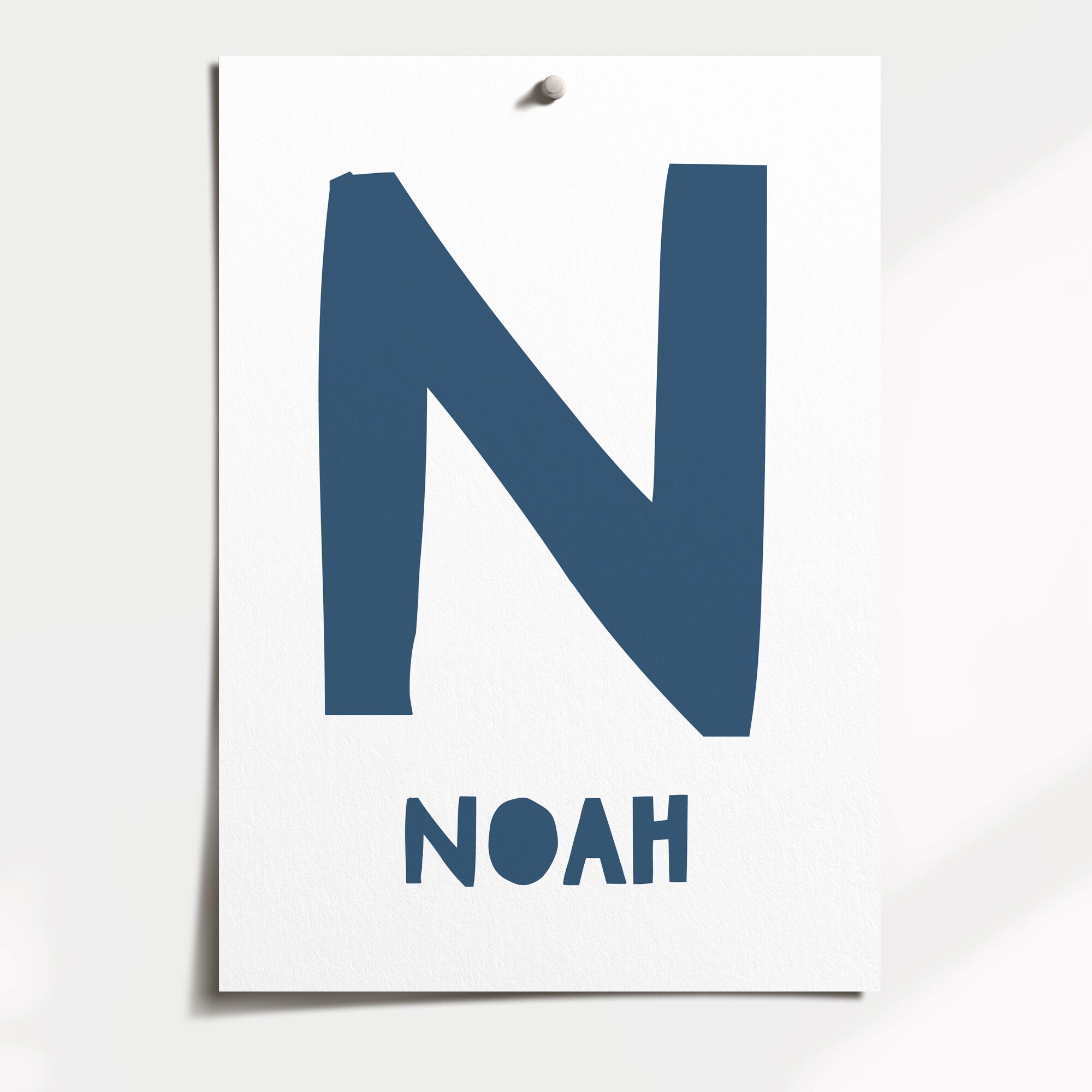 Nursery Prints Construction Vehicle Wall Art Initial Print Etsy