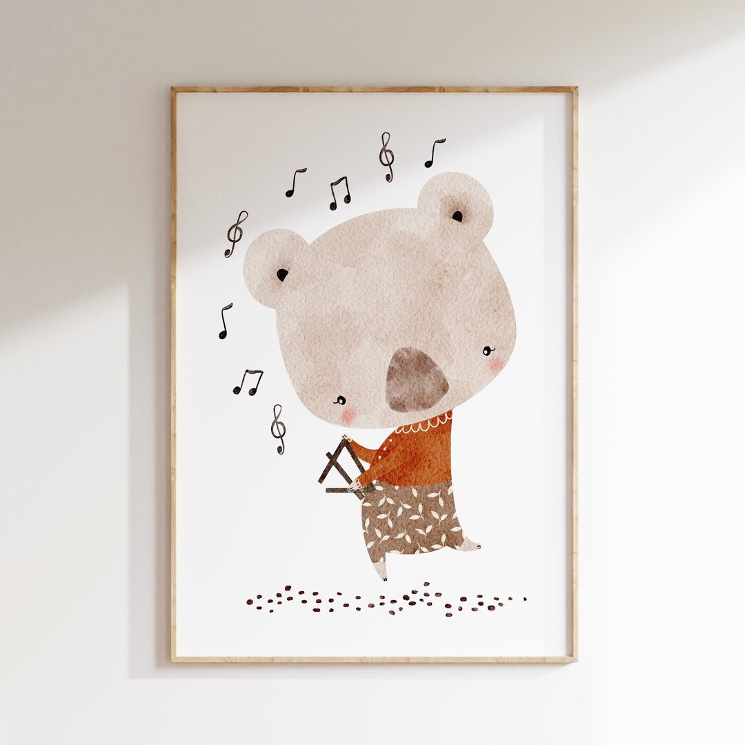 Safari Nursery Print Jungle Nursery Print Koala Wall Art Etsy