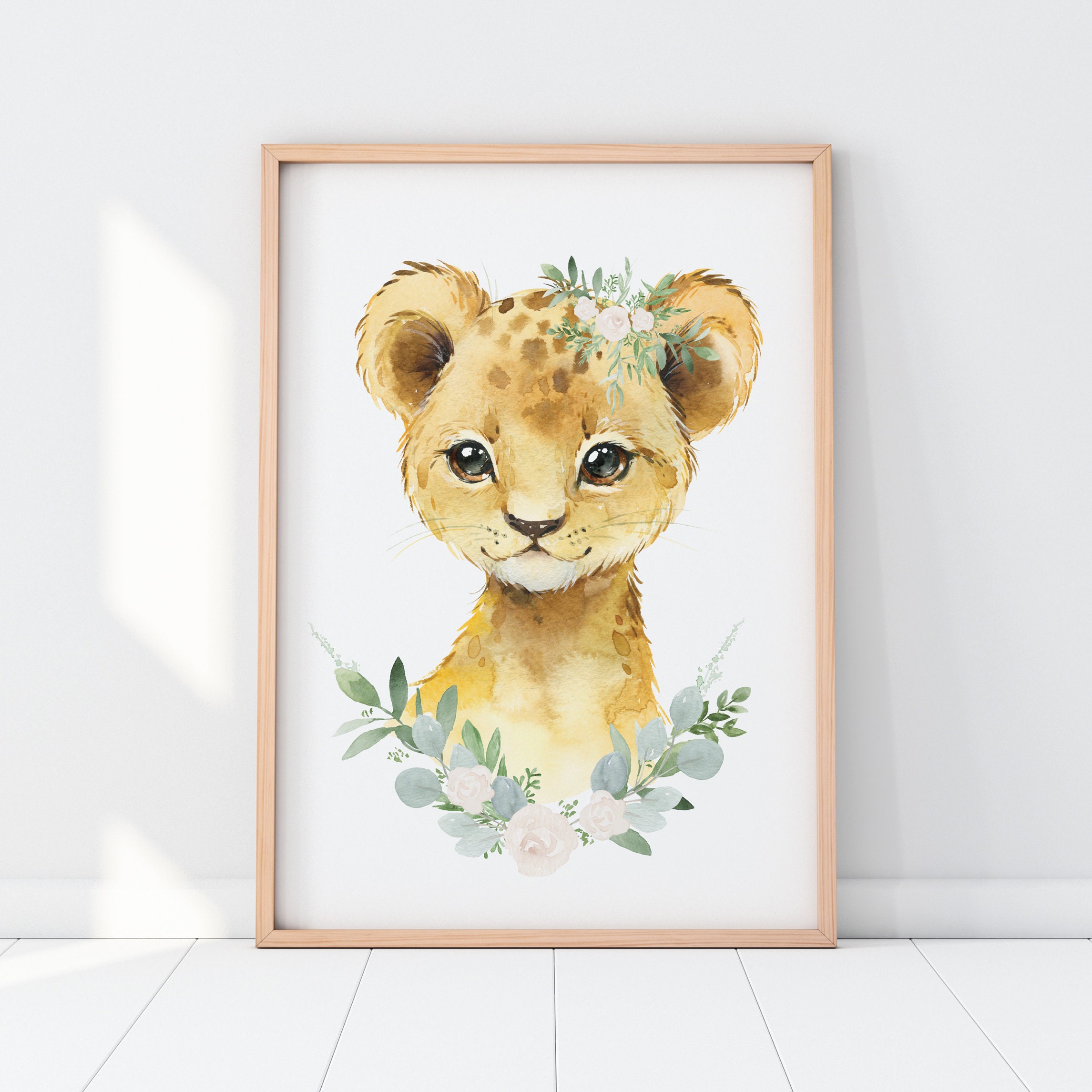Nursery Wall Art Set of 3 Nursery Prints Baby Girl Nursery | Etsy