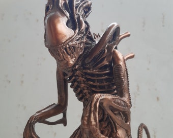 AlLIEN WARRIOR One-of-a-Kind Creature Sculpture