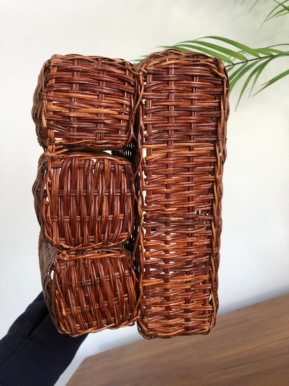 Cottagecore Picnic Basket Large Picnic Basket, Fa… - image 2