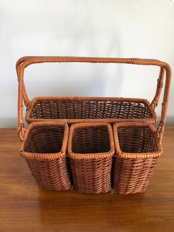 Cottagecore Picnic Basket Large Picnic Basket, Fa… - image 4