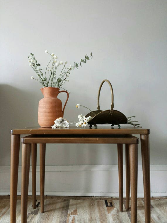 Brass Basket With Handle Firewood Basket Footed Tray Log Etsy
