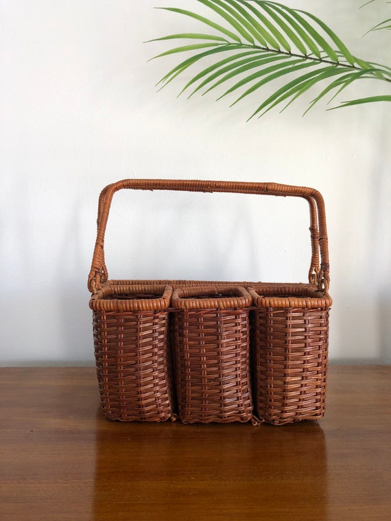 Cottagecore Picnic Basket Large Picnic Basket, Fa… - image 5