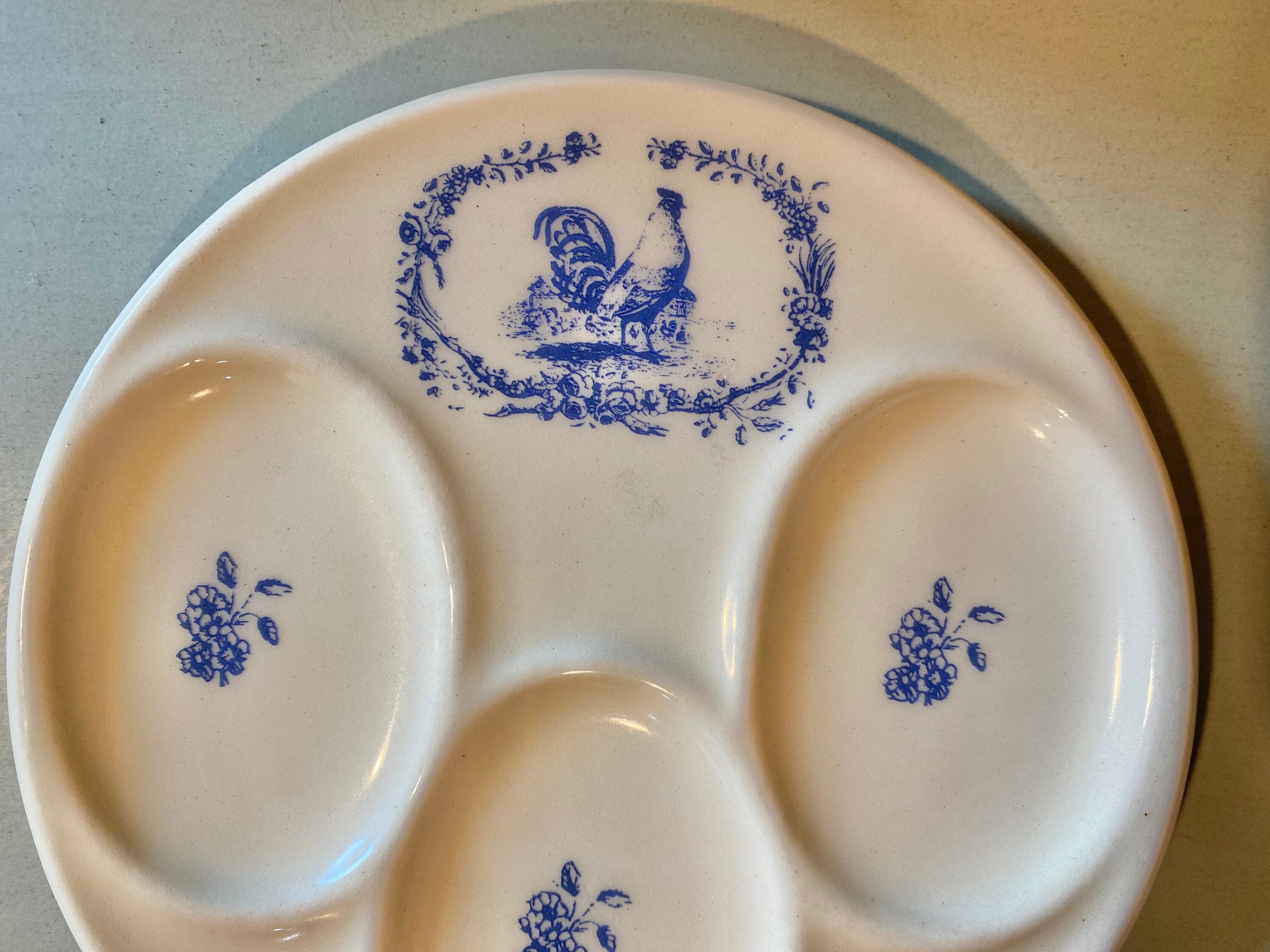 Vintage egg plate Etsy