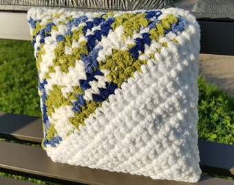 Crochet Heart Pillow Crochet Mini Heart Heart Shaped Hexagon Pillow Crochet