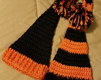 Baby Elf Hat,  Long Tail Hat, Baby Shower Gift, Photo Prop, Orange Collection, Halloween, Fairy, Faerie, Pixie