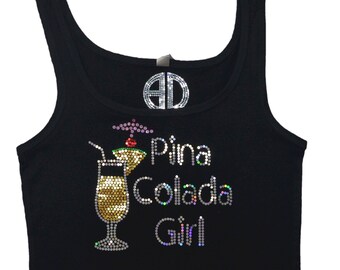 Chemise Débardeur Fille Justice Noir Paillettes - Taille 12, Motifs Ananas, Coton, Occasion
