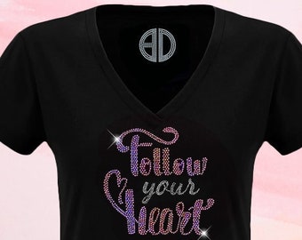 Camiseta en lentejuelas Bling Bling personalizada