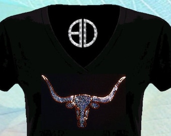 Camiseta en lentejuelas Bling Bling personalizada