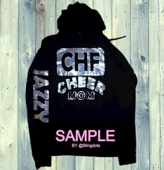 custom bedazzled hoodies