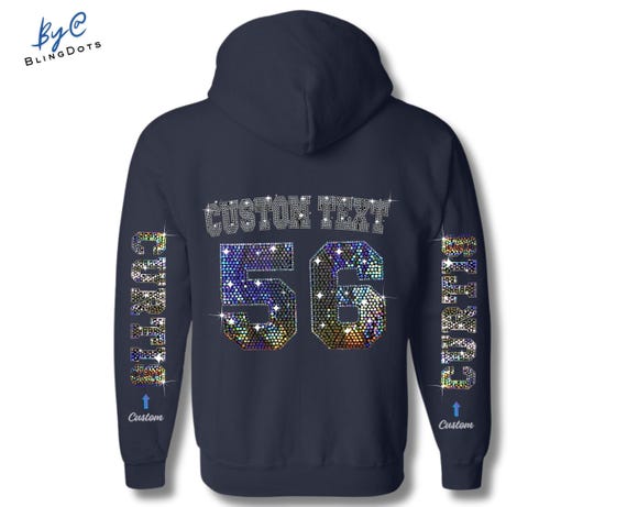Personalized Bling Zip up Hoodie - Glittery Unisex Sequin Jacket - Custom  Design Text- Sparkly Pullover Hoodie - Customized Color Sweatshirt - Etsy