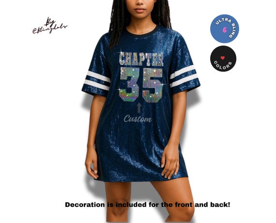 bedazzled jersey dress