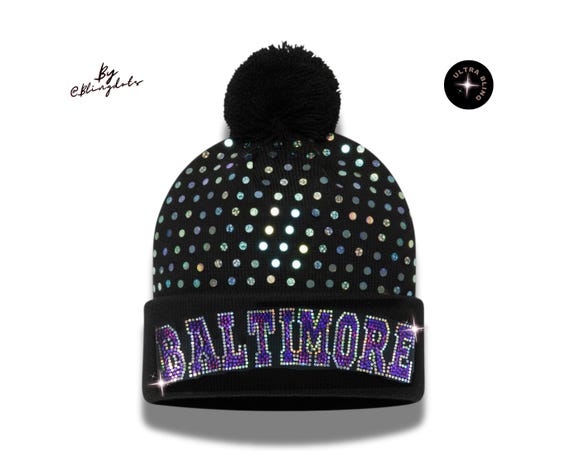 Baltimore Bling Beanie: Shine With Ultra-bling Glitter  display picture 1