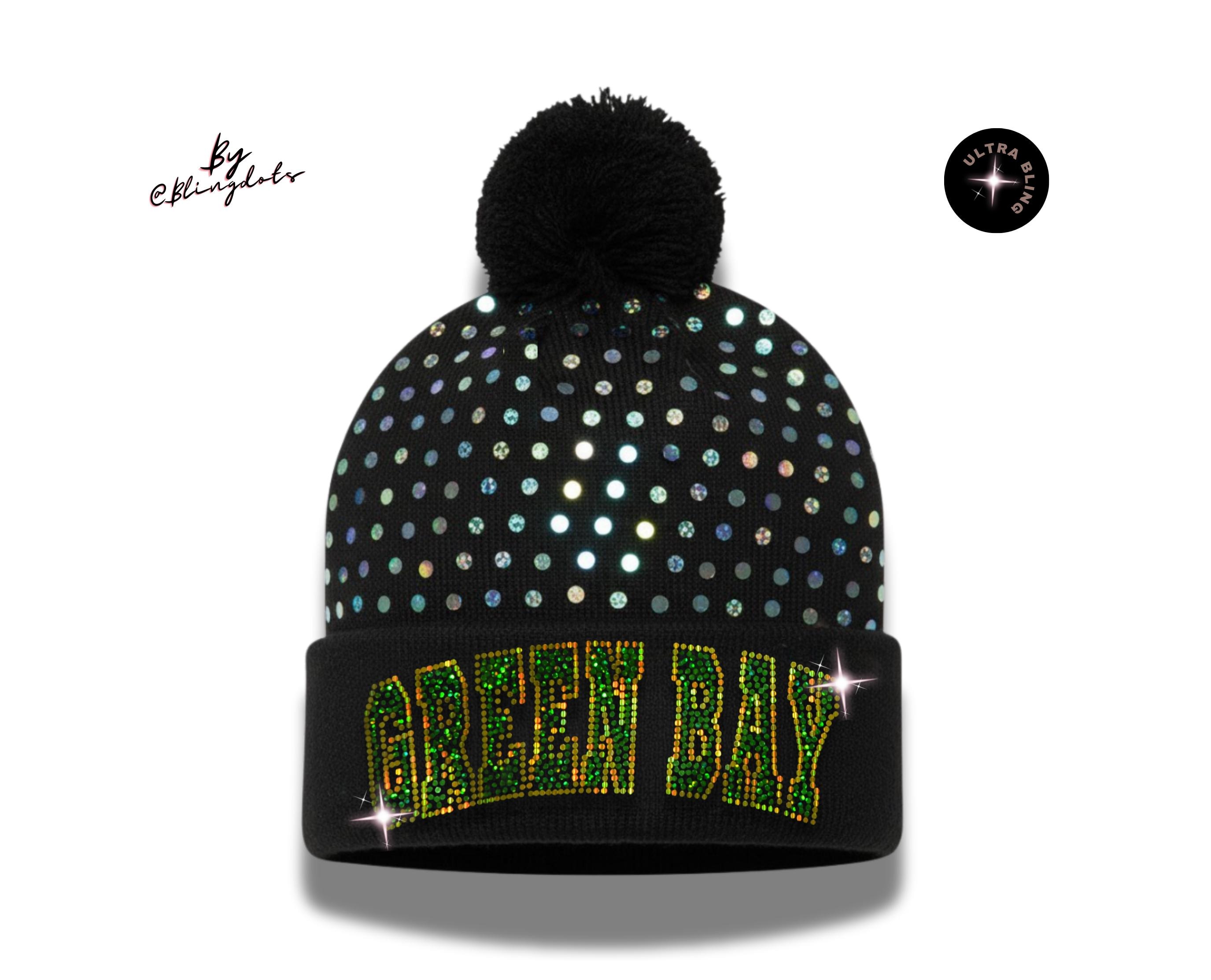 Wang Green Beanie with Rhinestone Accents GREAT WANG BEANIE ?❤️‍? BRAND NEW !! 25OO.- ❗️SOLD main image 3