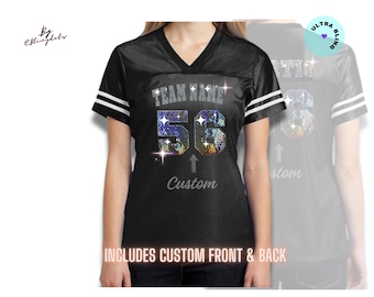 Maglia da calcio scintillante, maglia da calcio personalizzata, maglia scintillante personalizzata, logo personalizzato, aggiungi il tuo nome e numero, maglia da gioco, maglietta scintillante per tifosi