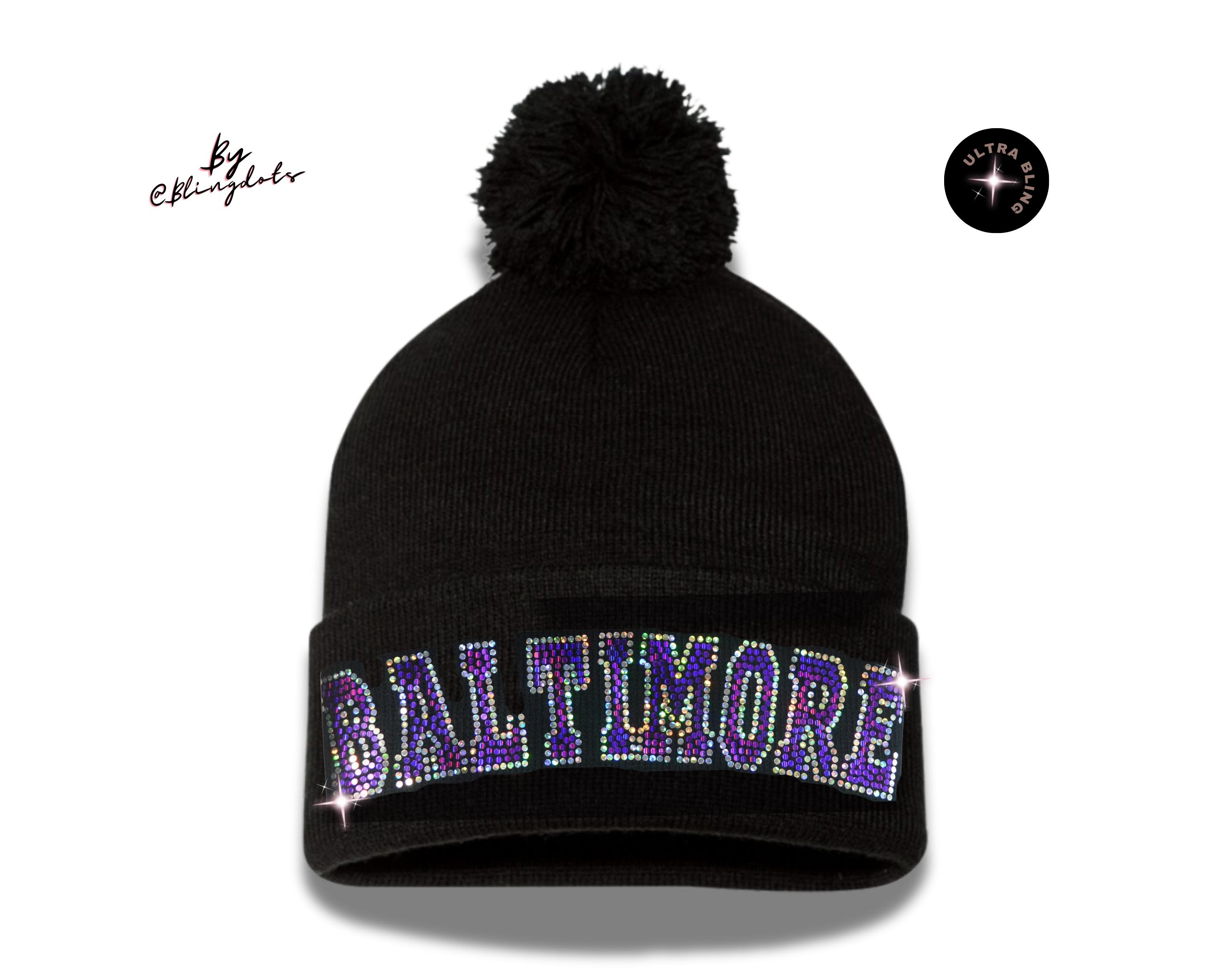 Baltimore Bling Beanie: Shine With Ultra-bling Glitter Sequins and
