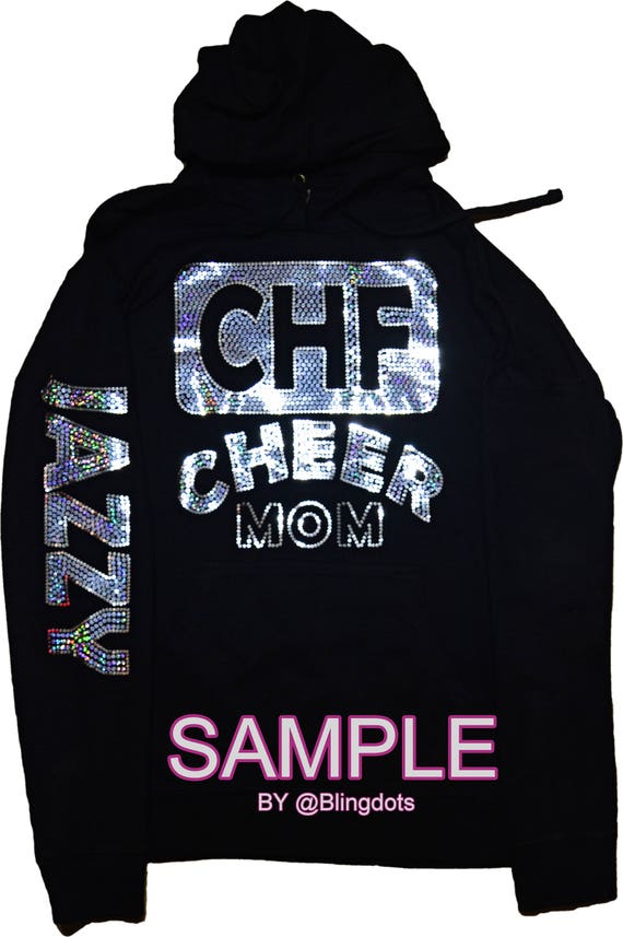 custom bedazzled hoodies