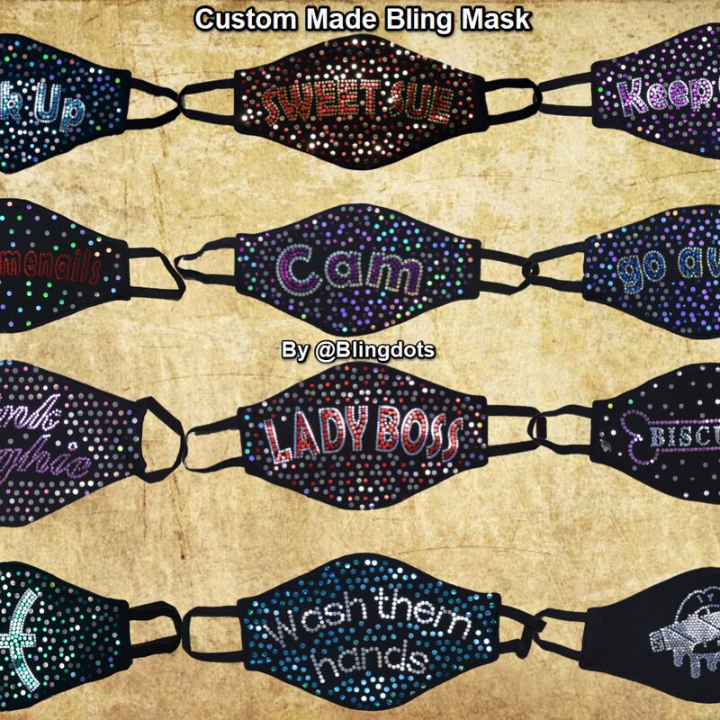 Custom Face Mask Etsy Custom Face Mask Etsy