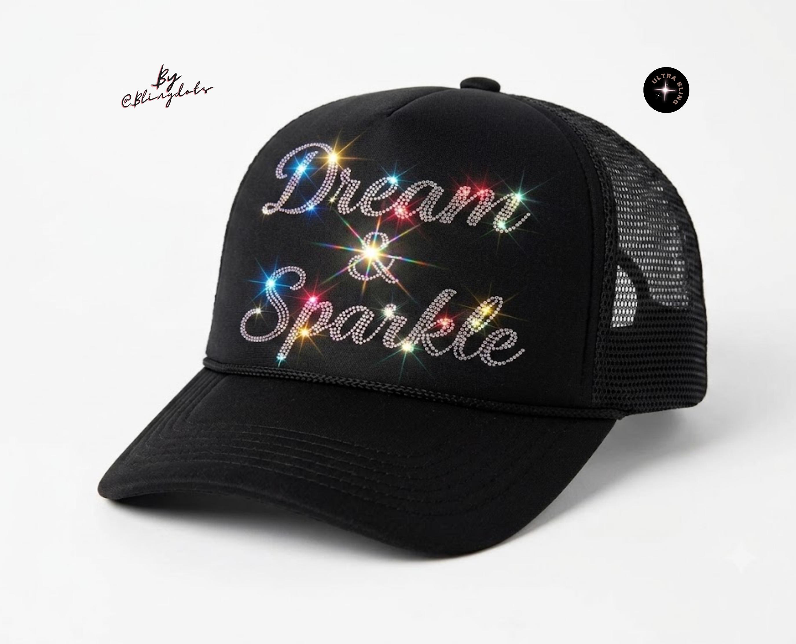 Custom Bling Cap Personalized Sequin Sparkly Glitter Hat  display picture 3