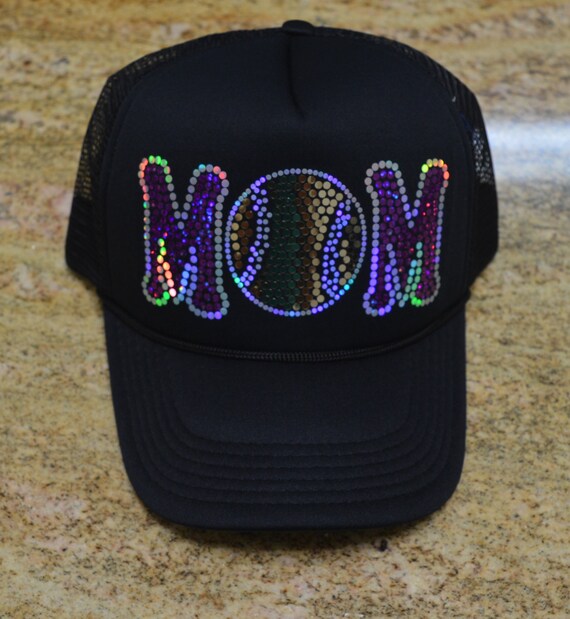 sparkly baseball cap