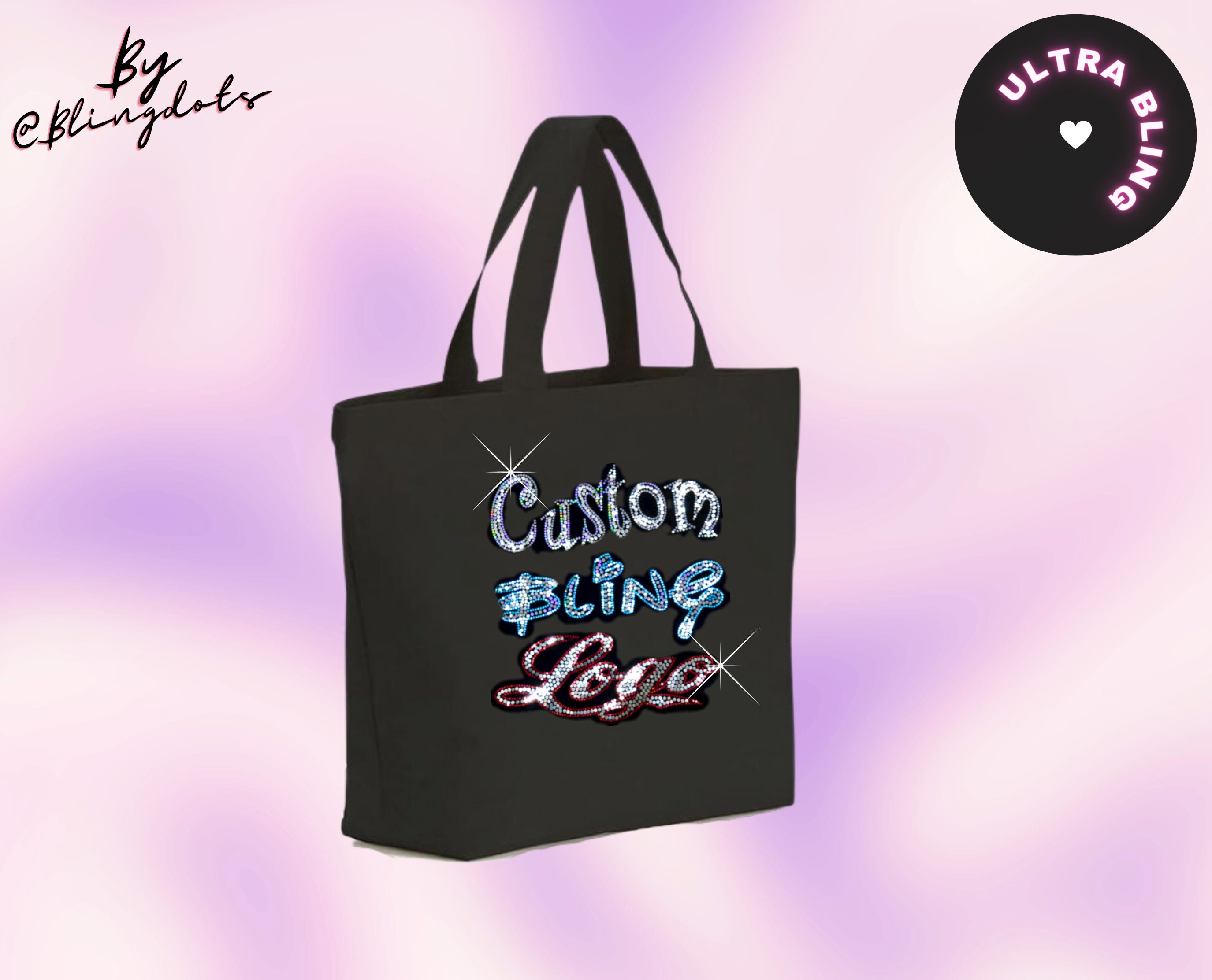 Swarovski canvas tote bag deals